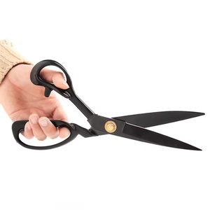 Professional Heavy Duty Tailor <b>Scissors</b> 12 Inch Stainless Steel Zinc Alloy Handle for Costume Designer Dressmaker <b>Sewing</b> Fabric - Product Image 1
