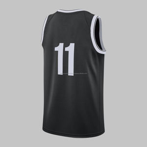 Diseño de camiseta de baloncesto de combinación de colores OEM personalizado de alta calidad para hombres - Product Image 2
