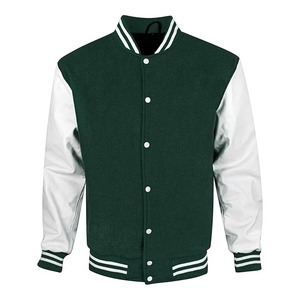 <b>Top</b> Trending Hot Selling Custom Thick Geometric Stand Collar Hooded Winter University Student Wool Baseball Varsity Jackets Many - Product Image 4