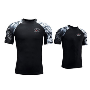 บริการ OEM เสื้อคอมเพรสชั่นพิมพ์ลายแบบซับลิเมชั่น ขายส่งเสื้อคอมเพรสชั่นน้ำหนักเบา - Product Image 5