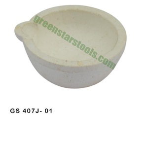 Creusets en céramique pour la fusion des métaux, outils de bijouterie, outils de bijoutier résistants à la chaleur, plusieurs tailles | Numéro d'article GS-407J-05 - Product Image 1