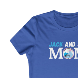 T-shirt bleu à motif Family Legacy pour femme, design maman, en coton doux, manches courtes, col rond, vêtements décontractés pour tous les jours - Product Image 6