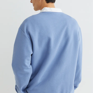 Unisex Winter Sweatshirt with Double-Layer Collar Digital Printing ODM Service <b>100</b>% <b>Bamboo</b> <b>Fiber</b> Fleece - Product Image 4