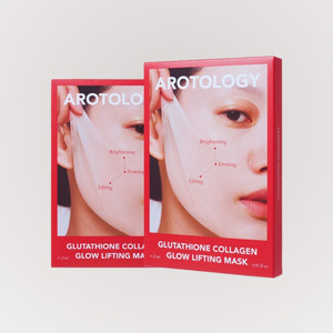 Produits de soin de la peau coréens K-Beauty Arotolroji Glutathione Collagen Glow Lifting Mask Fabriqué en Corée masque pour le visage - Product Image 2