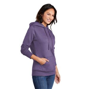 เสื้อมีฮู้ดผ้าฟลีซผ้าฝ้ายสำหรับผู้หญิงโอเวอร์ไซส์เสื้อมีฮู้ดเสื้อกันหนาวคอกลมแนวสตรีทแวร์แนวสตรีทฮิปฮอป100% - Product Image 4