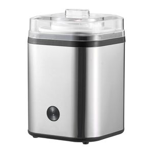 2,11 litri Macchina per Gelato Elettrica in Acciaio Inox, Grande Capacità, Funzionamento e Pulizia Automatici, Facile da Usare per Uso Domestico - Product Image 1
