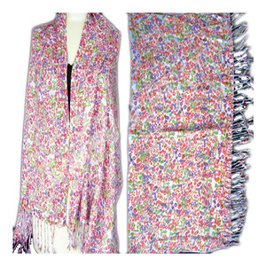 Elegant Viscose Jacquard Pashmina Plain Stole for Women Soft Lightweight Designer Shawl <b>Wrap</b> for All Seasons Perfect Blend - Product Image 1