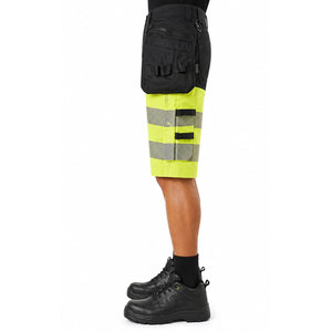 Vêtements de travail sur mesure, shorts de sécurité avec poches cargo, bande réfléchissante, sécurité routière, haute visibilité, shorts de sécurité pour la construction - Product Image 4
