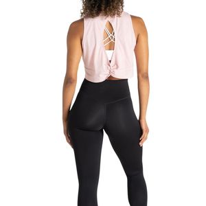 Custom Wholesale Women's Sleeveless Seamless Spandex Crop Tank <b>Top</b> Breathable Gym Workout Fitness Yoga Activewear OEM - Product Image 2