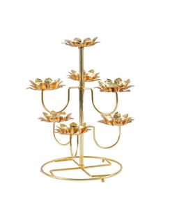 Candelabro Moderno de Aleación, Elegante Portavelas para Decoración de Sala de Estar - Product Image 1