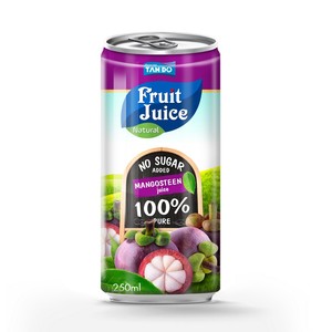 Boisson Tropi Juice 330ml en canette aluminium, 100% purée de fruits, aromatisée, faible en gras, stérilisée, fraîchement pressée, 5 Brix, saveur pastèque - Product Image 1