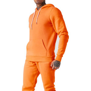 Conjunto de Sudaderas con Capucha y Cordón Ajustable, Estilo Casual, para Hacer Ejercicio, Cálidas y Suaves, Conjuntos Deportivos de Algodón - Product Image 3