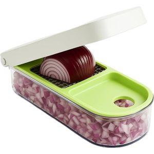Tritatutto per Frutta e Verdura con Base da 2 Tazze, Lame in Acciaio Inox, Lavabile in Lavastoviglie - Product Image 2