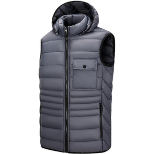 Latest Custom Puffer Vest <b>Warm</b> Winter Casual Clothes Padded Waistcoat Waterproof Outdoor Wears Quilted Hooded Puffer Vests Gilet - Product Image 5
