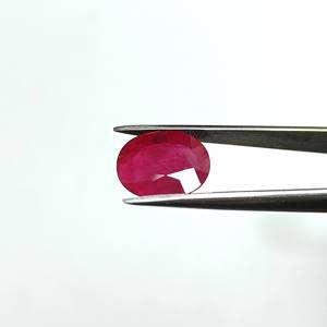 พลอยทับทิมธรรมชาติพม่ารูปไข่ 4.12 กะรัต RBHO-5 - Product Image 3