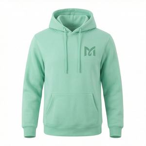 Sweat-shirts en coton personnalisés 440 GSM, épais et chauds, prix usine, vente en gros, doux, pour hommes et femmes, coupe ajustée, personnalisables - Product Image 1