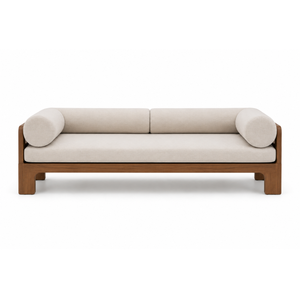 Modern Solid <b>Wood</b> <b>Sofa</b> Minimalist Living Room Lounge <b>Sofa</b> Contemporary Home Furniture - Product Image 1