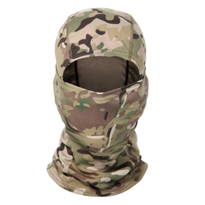 GENERSA SPORTS Green Balaclava Face Mask Full Coverage Outdoor Unisex 100% Polyester Adults Adjustable Waterproof Breathable - Product Image 5