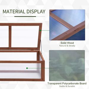 Mini Serra in Vetro Temperato con Telaio in Legno Massello per Uso Interno - Product Image 5