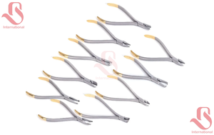 BISONS - Juego de 19 Pinzas Dentales de Ortodoncia Manuales de Calidad Alemana, Acero Inoxidable Profesional, Certificado CE - Product Image 5