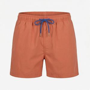 Shorts de Baño Personalizados de Nailon Sólido de Secado Rápido, de Alta Calidad, por Encima de la Rodilla, en Oferta - Product Image 1