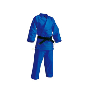 Uniforme de judo pour adultes de qualité supérieure, manches longues, 100% coton, respirant, séchage rapide, logo personnalisable sur le devant, taille adulte - Product Image 3
