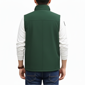 Chaqueta de Poliéster Impermeable, Cortavientos y Transpirable para Hombre, Cuello Alto Informal, para Escalada al Aire Libre, OEM, ODM, Venta al Por Mayor - Product Image 2