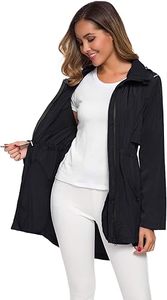 Wholesale Designer <b>Men</b> <b>Long</b> Winter Outdoor Windbreaker <b>Jacket</b> Stand Collar Vintage Style Lightweight Windproof Waterproof Hooded - Product Image 3