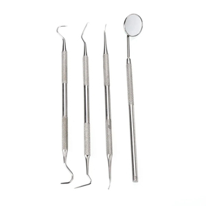 Kit de Limpieza Dental para Dentistas, Sondas Orales de Acero Inoxidable, Pinzas, Herramienta Manual Reutilizable con Certificación CE 1 - Product Image 4
