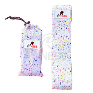 Bandes de Résistance pour Fessiers Personnalisables en Tissu pour Femmes, Boucles de Résistance pour Entraînement des Hanches en Salle de Sport, Vente en Gros, Fabricant de Produits de Fitness - Product Image 3