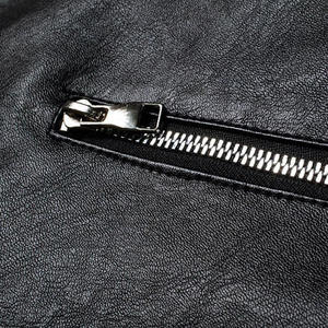 High Quality Autumn <b>Winter</b> New Men's Coat Men's Motorcycle Coat Slim Lapel Men's Plush <b>Leather</b> <b>Jacket</b> - Product Image 4
