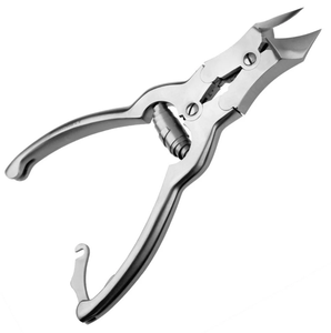 Professional Durable High Quality Toenail Finger Clippers Double Leverage Stainless Steel Wide Jaw Opening Curved Blade Custom - Product Image 5