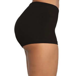 Leggings de cintura baja para mujer, shorts de yoga transpirables de tela de rizo, shorts moldeadores para entrenamiento, shorts sexys con logo para streetwear. - Product Image 4