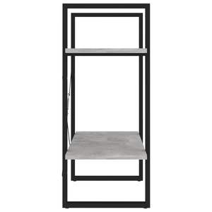 Librería de Madera Sintética y Metal Color Gris Concreto, Tamaño Mediano - Product Image 6