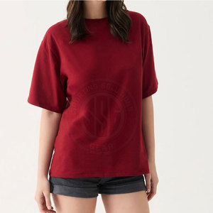 เสื้อยืดผู้หญิงไซส์ใหญ่พิเศษ ผ้าฝ้ายทรงหลวม แขนสั้น สไตล์ลำลอง สำหรับผู้หญิง สไตล์สตรีทแฟชั่น และใส่ได้ทุกวัน - Product Image 4