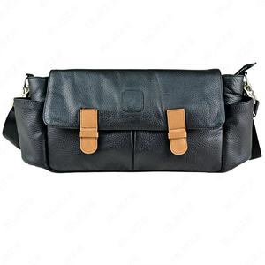 Bolso de Hombro de Cuero Genuino para Mujer, Bolso Bandolera con Logotipo Personalizado, Fabricante OEM - Product Image 1