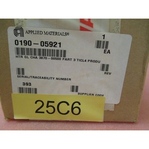 AMAT 0190-05921 HTR GL CHA AMAT 3870-00500 ตอนที่ 3 - อุปกรณ์และชิ้นส่วนเซมิคอนดักเตอร์ระดับโลกที่เชื่อถือได้ - Product Image 1