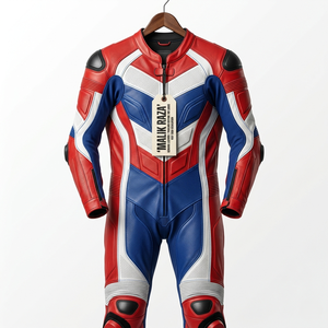 Traje de Motocicleta de Cuero Hecho a Medida con Opciones Ilimitadas de Color y Diseño - Product Image 5