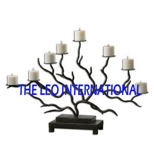 Pot à bougie unique en béton de style nordique, décoration géométrique pour la maison et les mariages, bougeoir créatif pour chandelier - Product Image 6