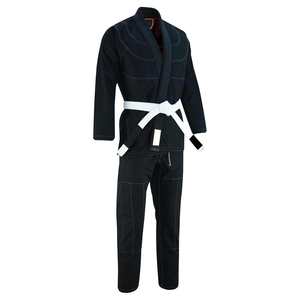 Kimono de Jiu-Jitsu BJJ personnalisé avec logo, tissage perlé, extensible, léger, respirant, ceinture en coton, pour hommes et femmes - Product Image 3