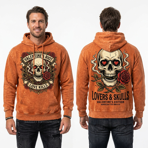 Sweat-shirts à capuche personnalisés en gros pour hommes, impression 3D en mousse de haute qualité, streetwear en coton molletonné - Product Image 6