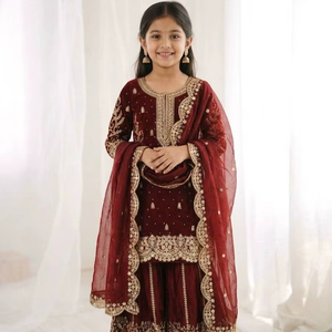 Women's Ethnic Multi-Print Salwar Kameez-Made in India In-Stock Items - Product Image 1