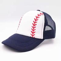 Casquette Snapback Unisexe à 5 Panneaux avec Logo Brodé Personnalisé, Visière Courbe, Imperméable, en Tissu Dobby à Pois, pour l'Extérieur, Style Jersey Tendance