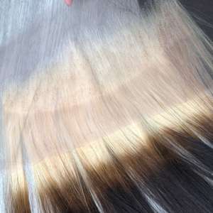 ช่อผม100% สีบลอนด์แบบมัดผมดิบจากเวียดนาม - Product Image 4