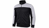 Blouson bomber pour homme entièrement zippé, doublé en polyester |   Logo personnalisé sur le devant |   Vêtement léger coupe-vent teint en pièce |   Fabricant OEM ODM