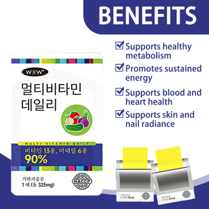 Multivitaminico Quotidiano in Compresse Filmate con Vitamine e Minerali a Spettro Completo per Supporto Energetico e Immunitario, Pronto per la Spedizione - Product Image 5