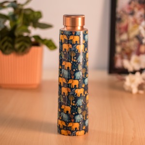 Hot Selling 2025 Handmade Hammered Copper <b>Water</b> <b>Bottles</b> Manufacturer Leakproof Copper Yoga Fitness <b>Custom</b> <b>Water</b> <b>Bottles</b> - Product Image 6