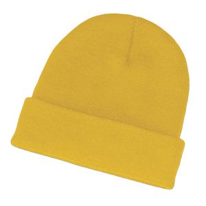 Bonnet de couleur blanche sur mesure bonnets en coton de vente chaude pour chapeau tricoté à revers avec étiquette tissée avec casquettes 2026 - Product Image 2
