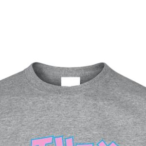 Camiseta Gris de Manga Corta con Cuello Redondo para Jóvenes, Informal, para Uso Diario, para la Escuela, Ropa Deportiva, Estilo de Vida Deportivo, Ropa Cómoda - Product Image 2