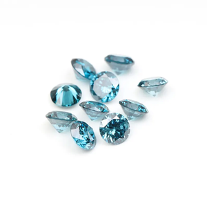 Diamant de laboratoire HPHT de 1,06 carat, taille brillant ronde de 3,0 mm, couleur fantaisie, 10 pièces - Product Image 5